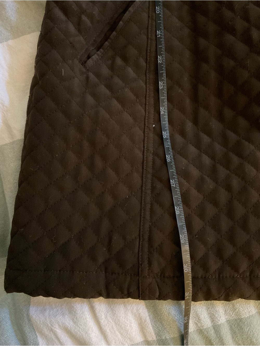 Hilary Radley Quilted Brown Puffer Jacket - Picture 6 of 8